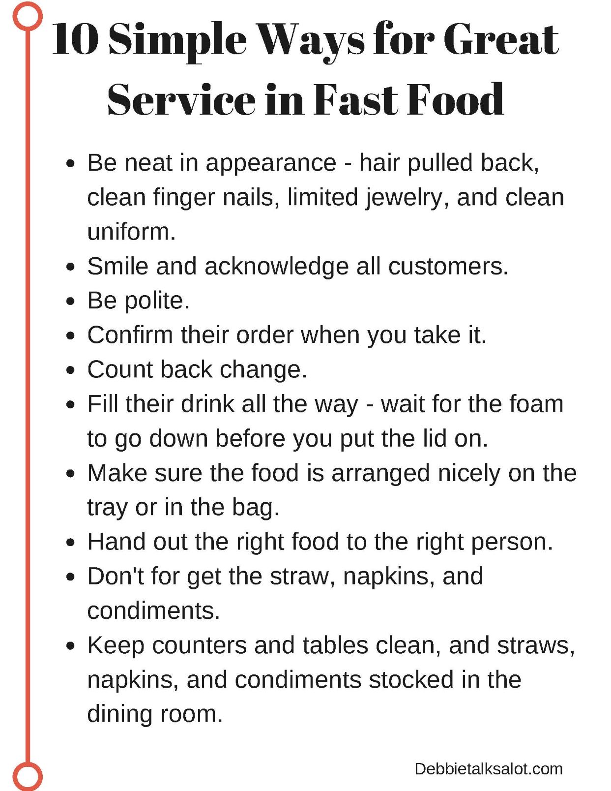 10 Simple Ways - Fast Food IG